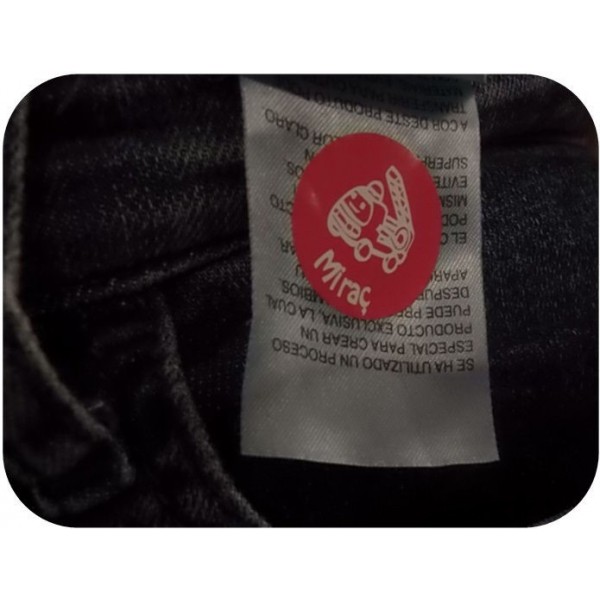 Hollywood kopen Afbreken Uni kleur Textiel Plak Label Points Naamlabels en Naamrondjes LABEL&CO
