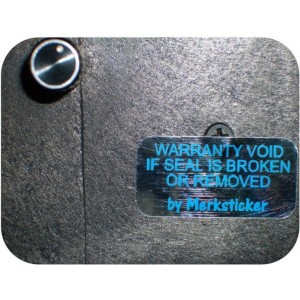 WARRANTY VOID - stickerlabels S