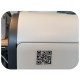 QR Code labels 30x30mm - transparant
